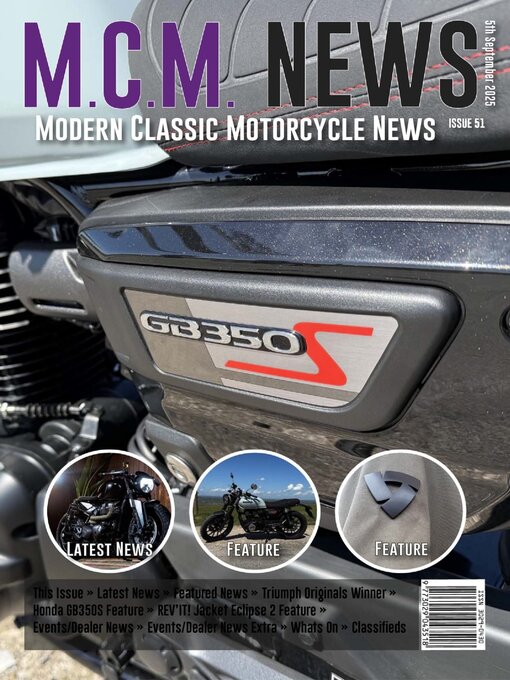 Title details for Modern Classic Motorcycle News by Modern Classic Motorcycle News - Available